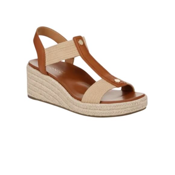 Vionic Shoes - VIONIC CALERA ESPADRILLE WEDGE SANDAL, SIZE 8.5